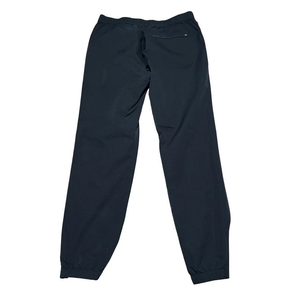 Banana Republic Men's 100% Polyester Tapered Pants Navy Size 34 x 30